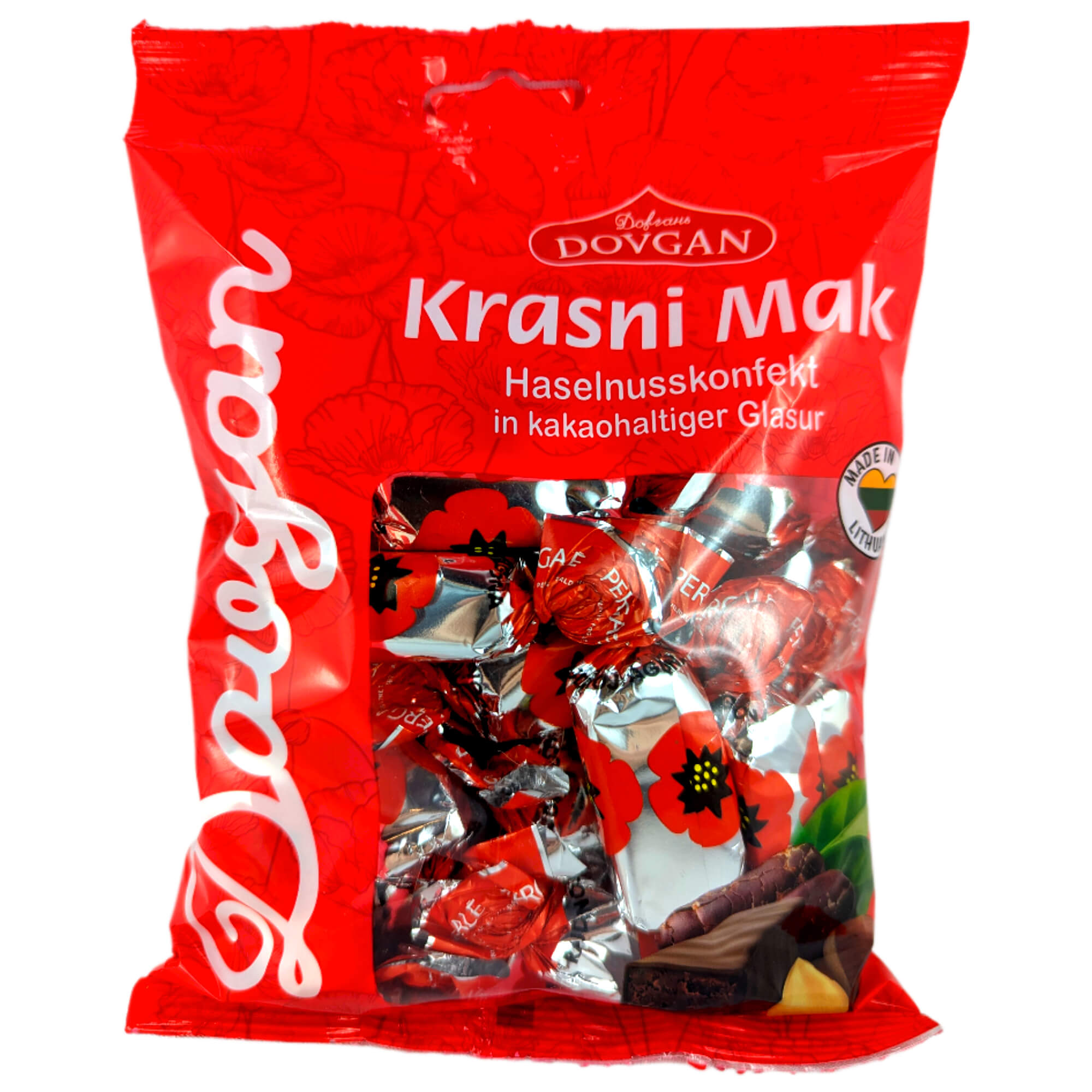 Dovgan Konfekt Krasni Mak 205g