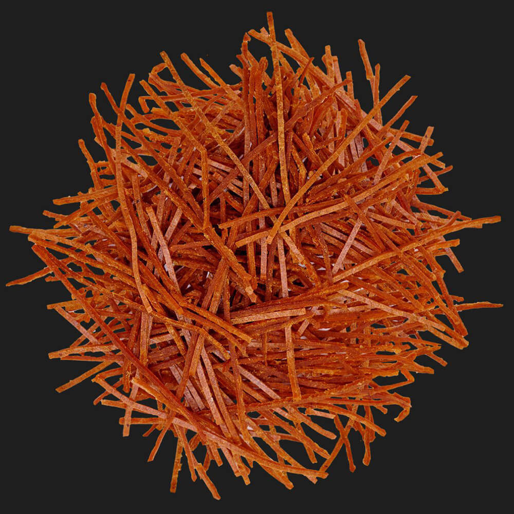 Getrocknete Fischfäden mit Lachs 500g