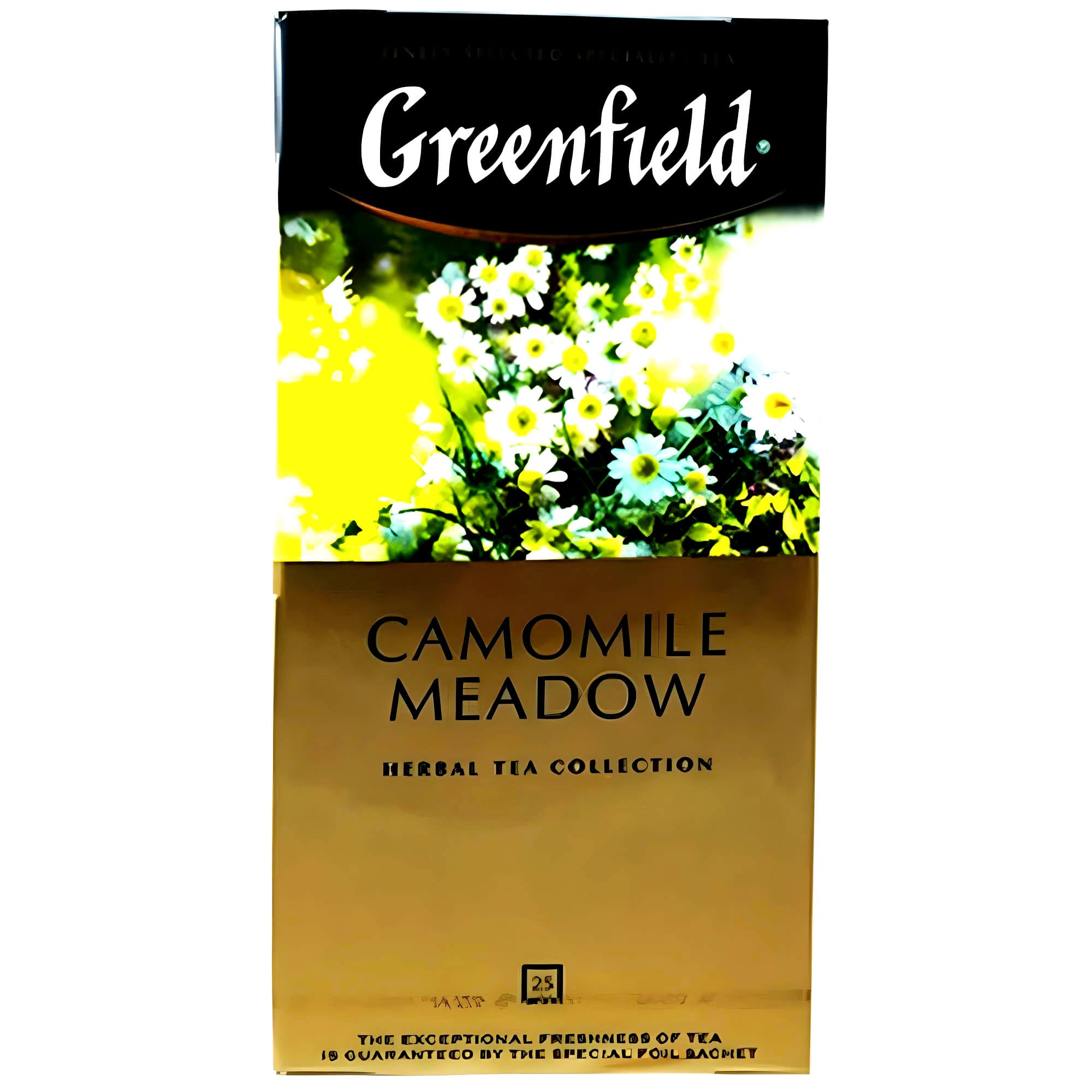 Greenfield Kamillenblütentee Litschi Camomile Meadow 25 Teebeutel 