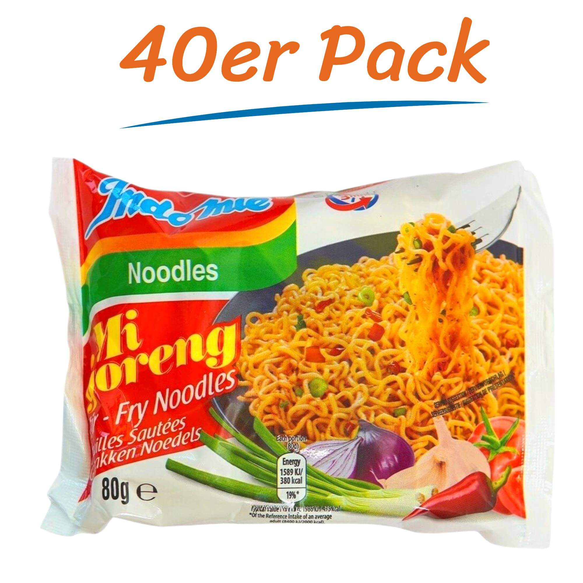 Indomie Mi Goreng confezione da 40 (40 x 80g) acquistare online a