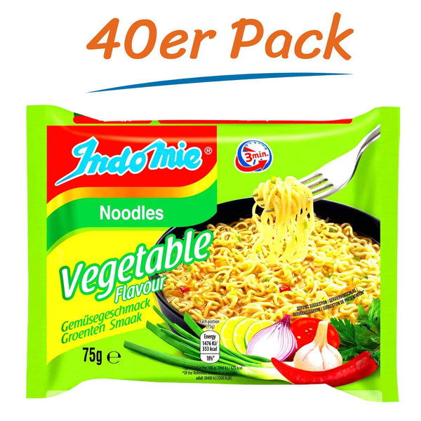 Indomie Noodles Vegetable 40er Pack (40 x 75g)