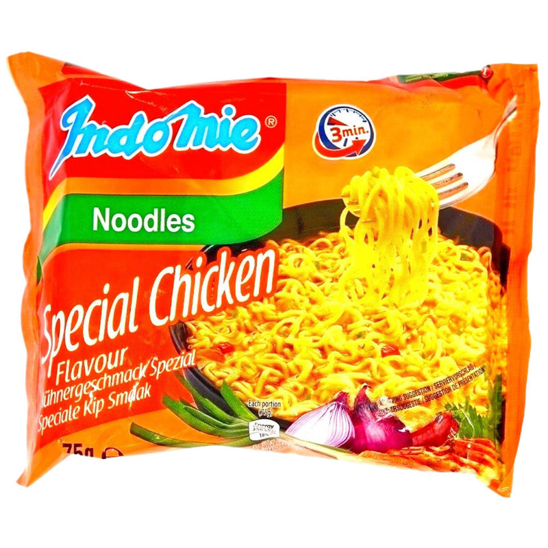 Лапша быстрого приготовления Indomie Mi Goreng BBQ с курицей, упаковка из 40 шт. (40 x 80 г)