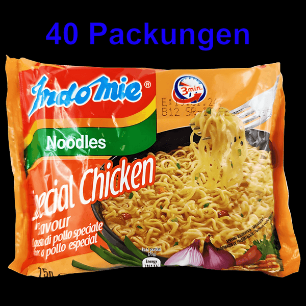 Indomie Noodles Special Chicken Instant Nudeln 40er Pack (40 x 75g)