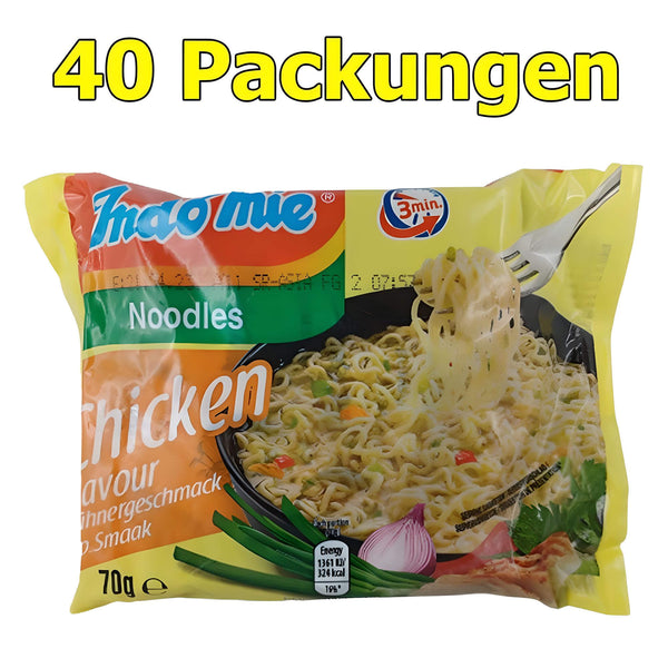 Instant Nudeln Indomie Chicken 40er Pack (40 x 70g)