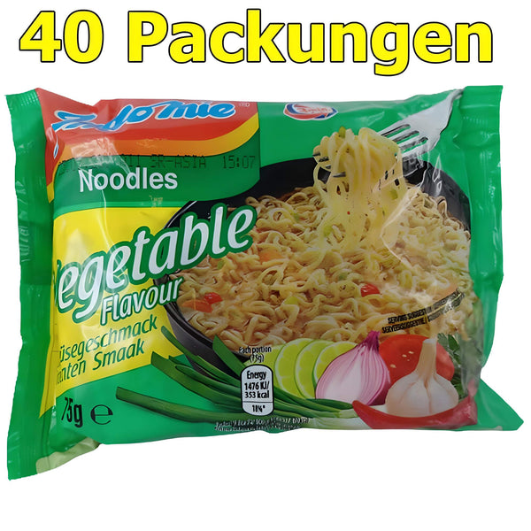 Indomie Noodles Vegetable Instant Nudeln 40er Pack (40 x 75g)