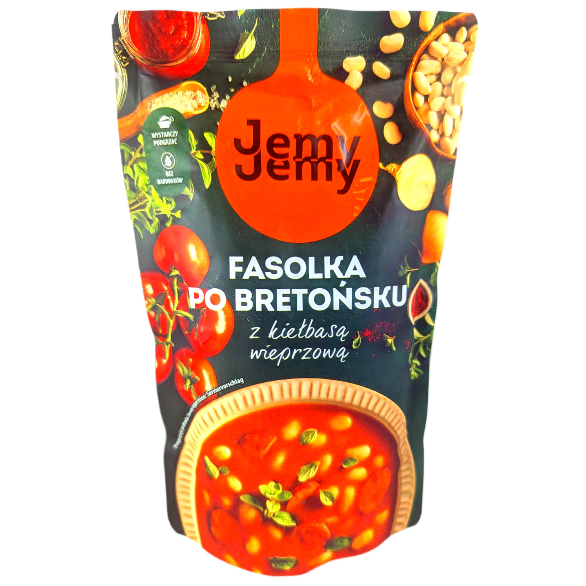 Jemy Jemy Bohneneintopf mit geräucherten Brühwürstchen 400g