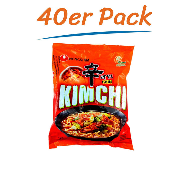 Nongshim Kimchi Instant Nudeln 40er Pack (40 x 120g)