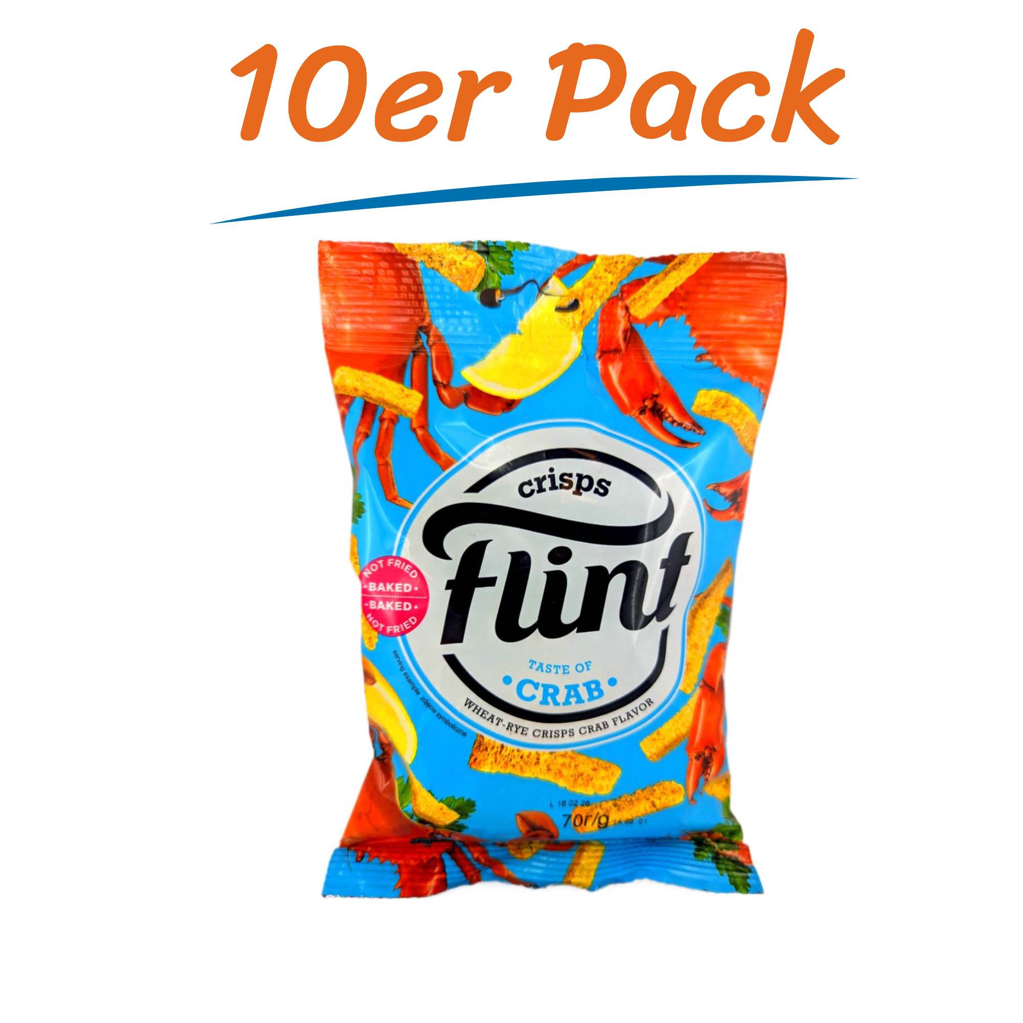 Flint Grenki Krabbe 10er Pack (10 x 70g)