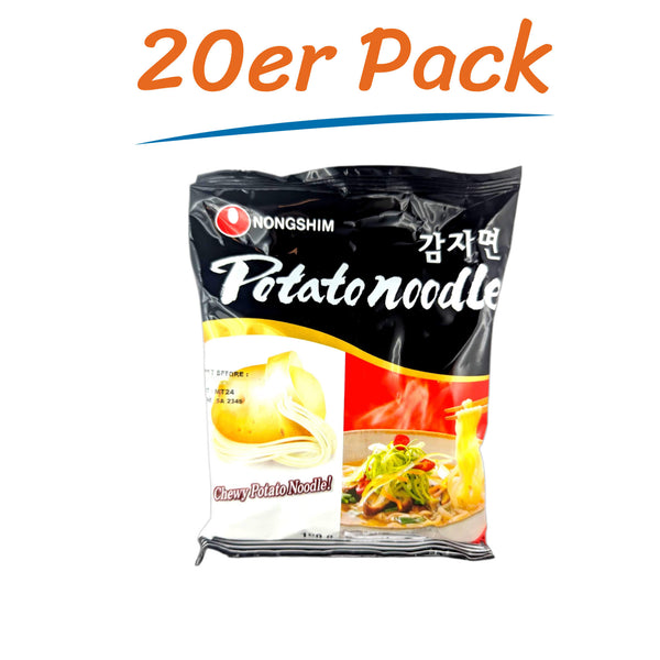Nongshim Instant Nudeln Kartoffelsuppe 20er Pack (20 x 100g)