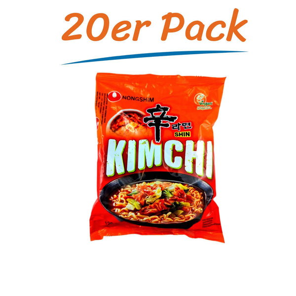 Nongshim Kimchi Instant Nudeln 20er Pack (20 x 120g)