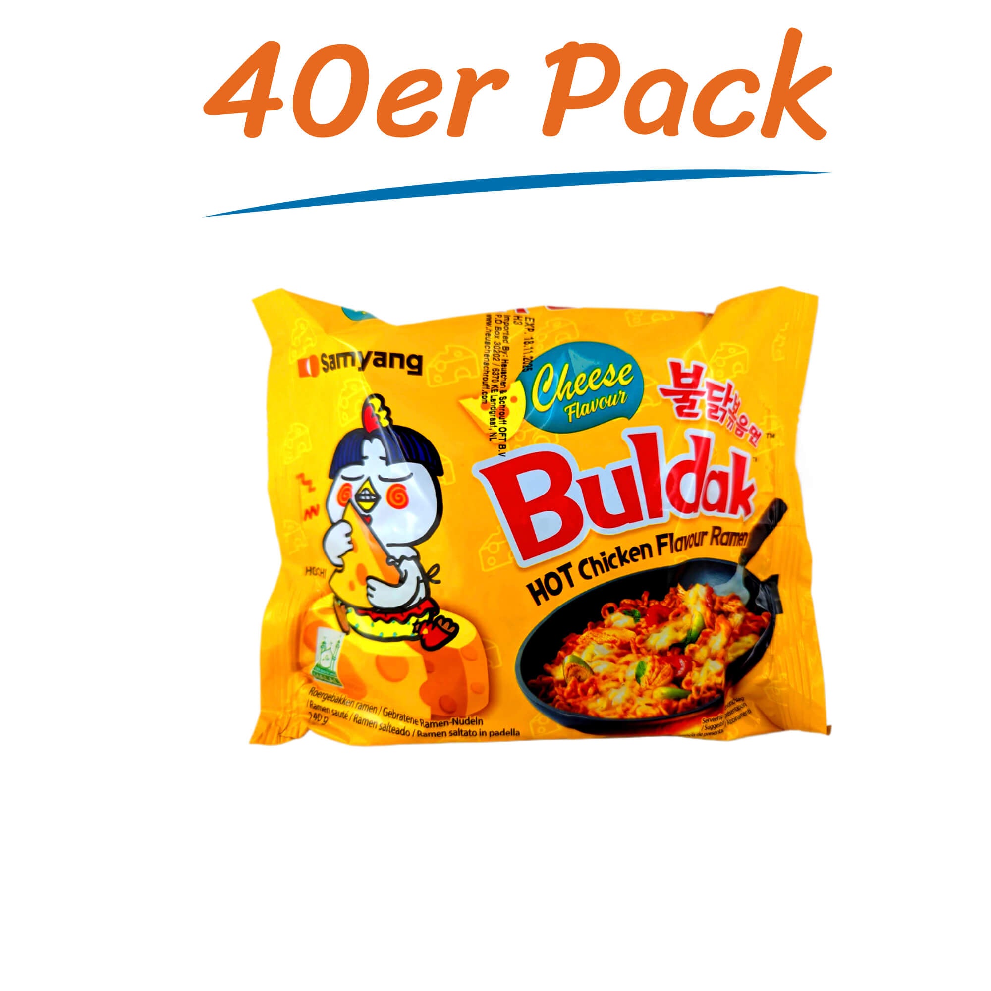 Samyang Instant Noodle Chicken Spicy Pack of 5 (5 x 140g)