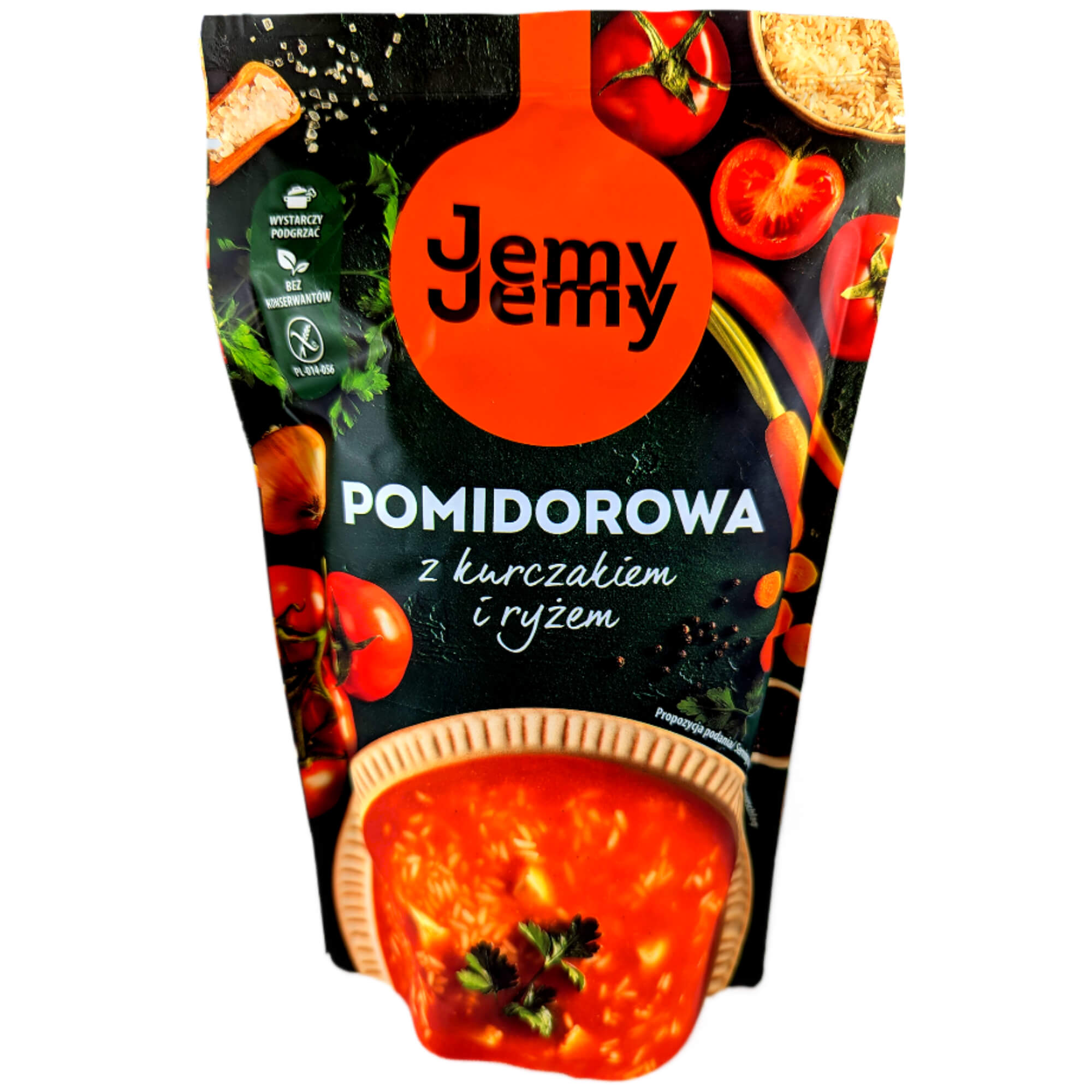 Jemy Jemy Pomidorowa Tomatensuppe mit Hühnerfleisch 450g