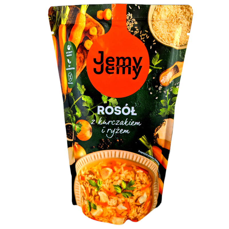 Jemy Jemy Rosol Brühe mit Hühnerfleisch und Rostbraten 450g