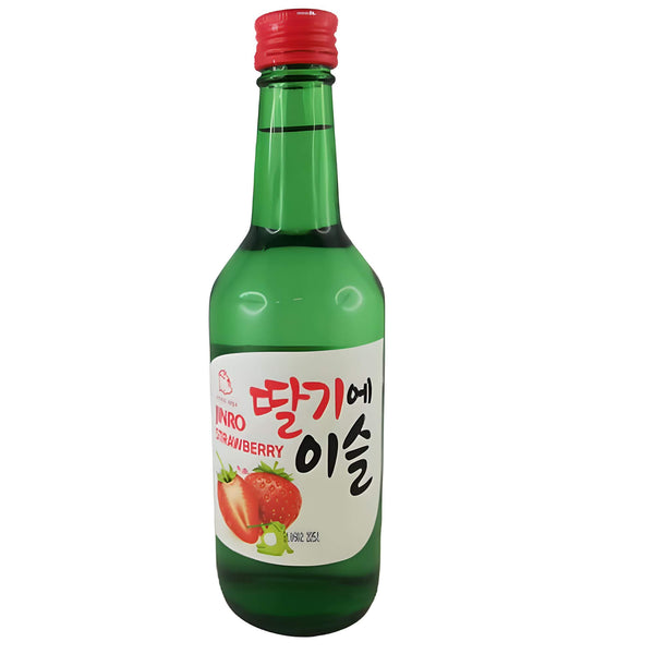 Koreanische Spirituose Jinro Erdbeere 0,35L 13% Vol.