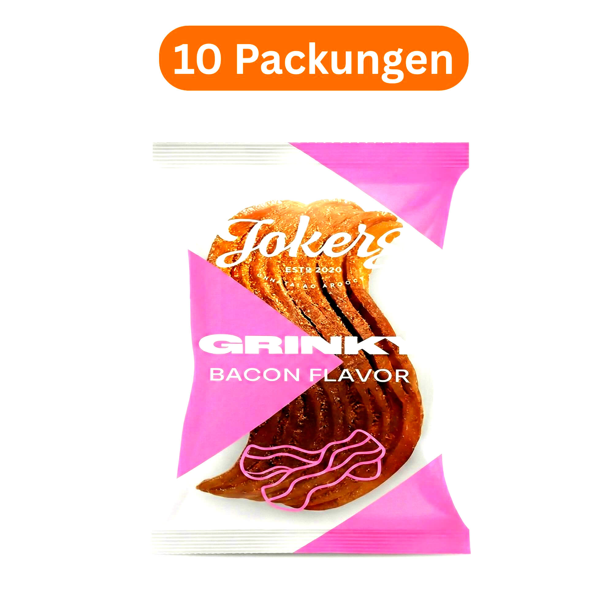Jokers Grinky with Bacon Flavor 10-Pack (10 x 75g)