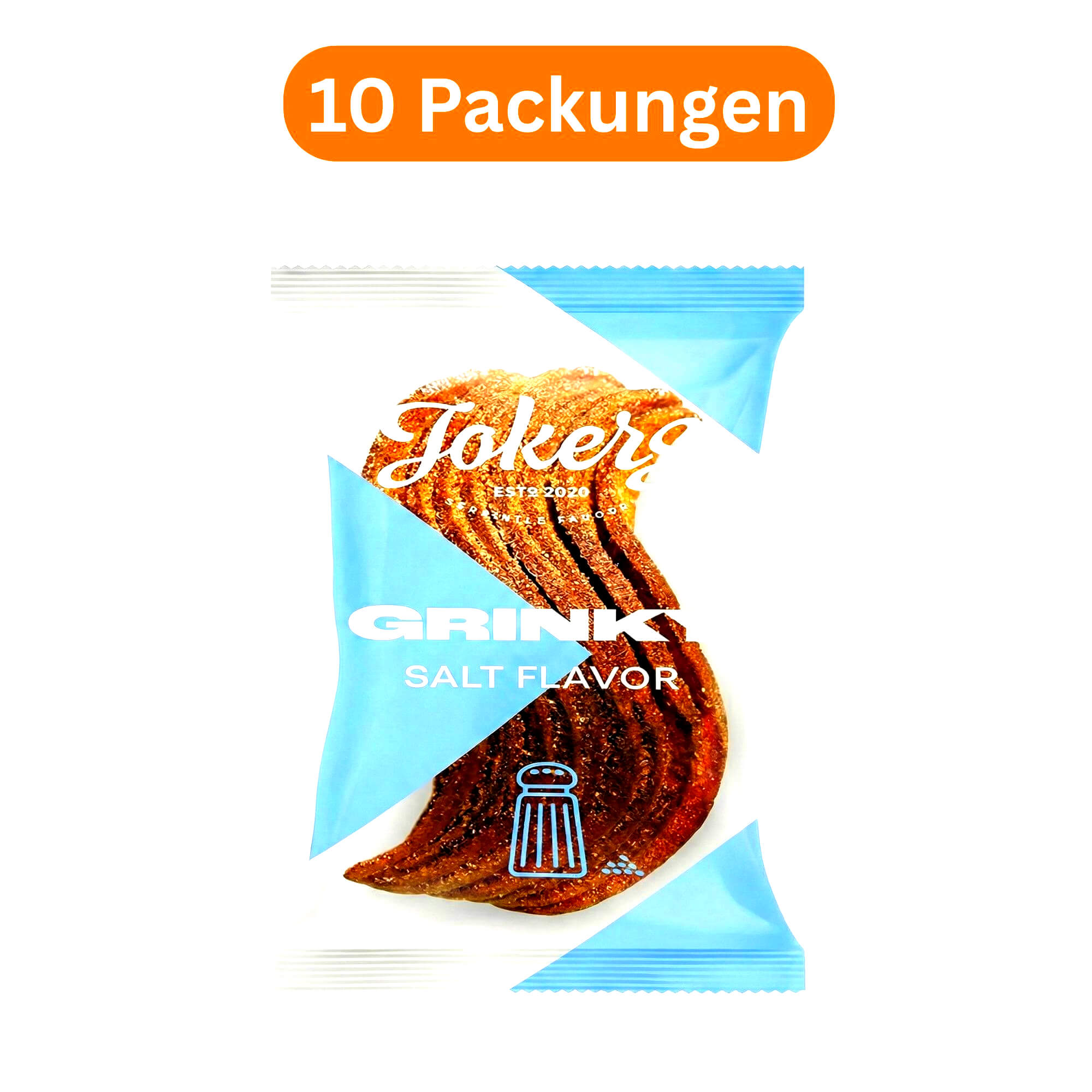 Jokers Grinky mit Meersalz 10er Pack (10 x 75g)