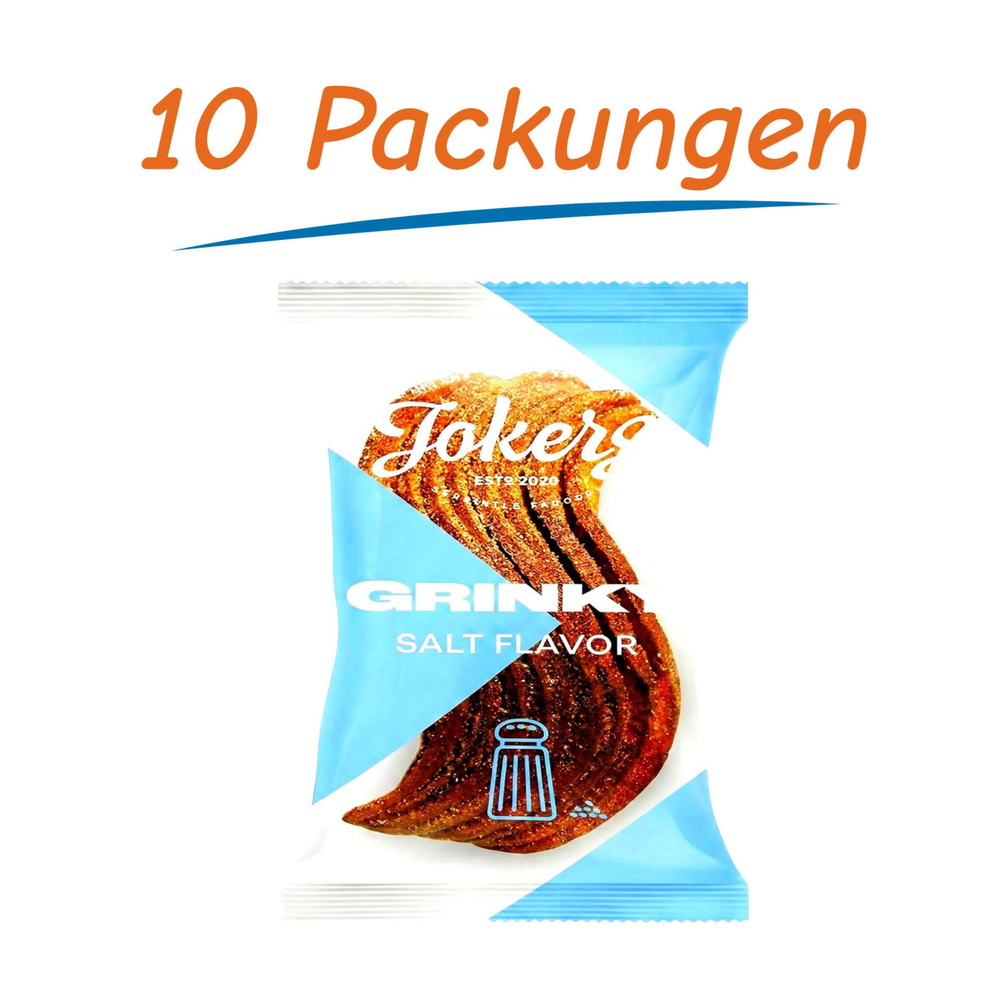Jokers Grinky mit Meersalz 10er Pack (10 x 75g)