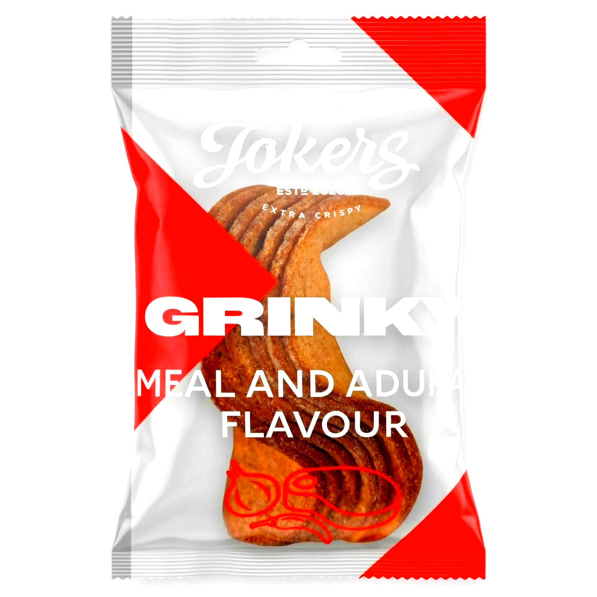 Jokers Grinky mit Kalbfleisch- & Adjikageschmack 75g