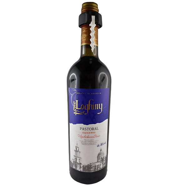 Loghiny Rotwein Pastoral süß mit Flaschenöffner 0,75L 16% vol.