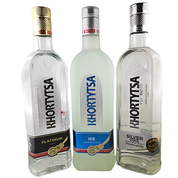 Vodka Khortytsa 3er Sparset (3 x 0,7L)