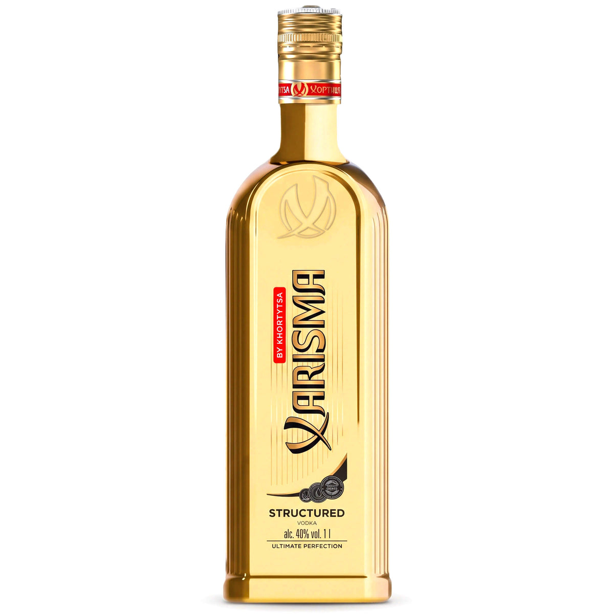 Khortytsa Structured Vodka Xarisma 40% vol. 1L