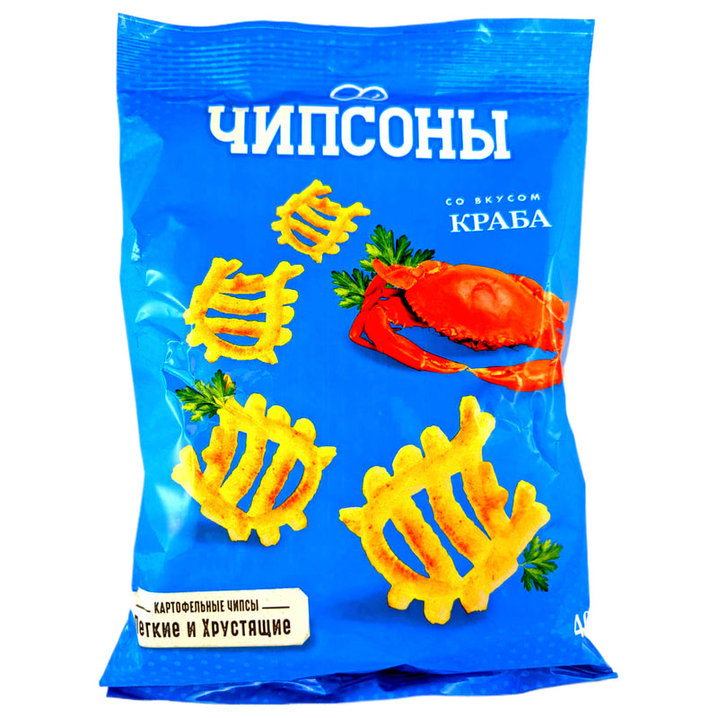 Knabbergebäck Chipson mit Krabben - Geschmack 40g
