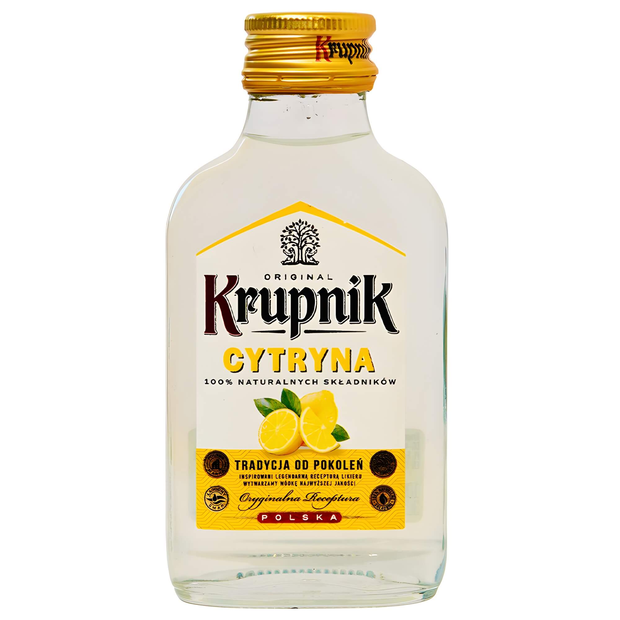 Krupnik Zitronenlikör Cytryna 100ml 30% vol.