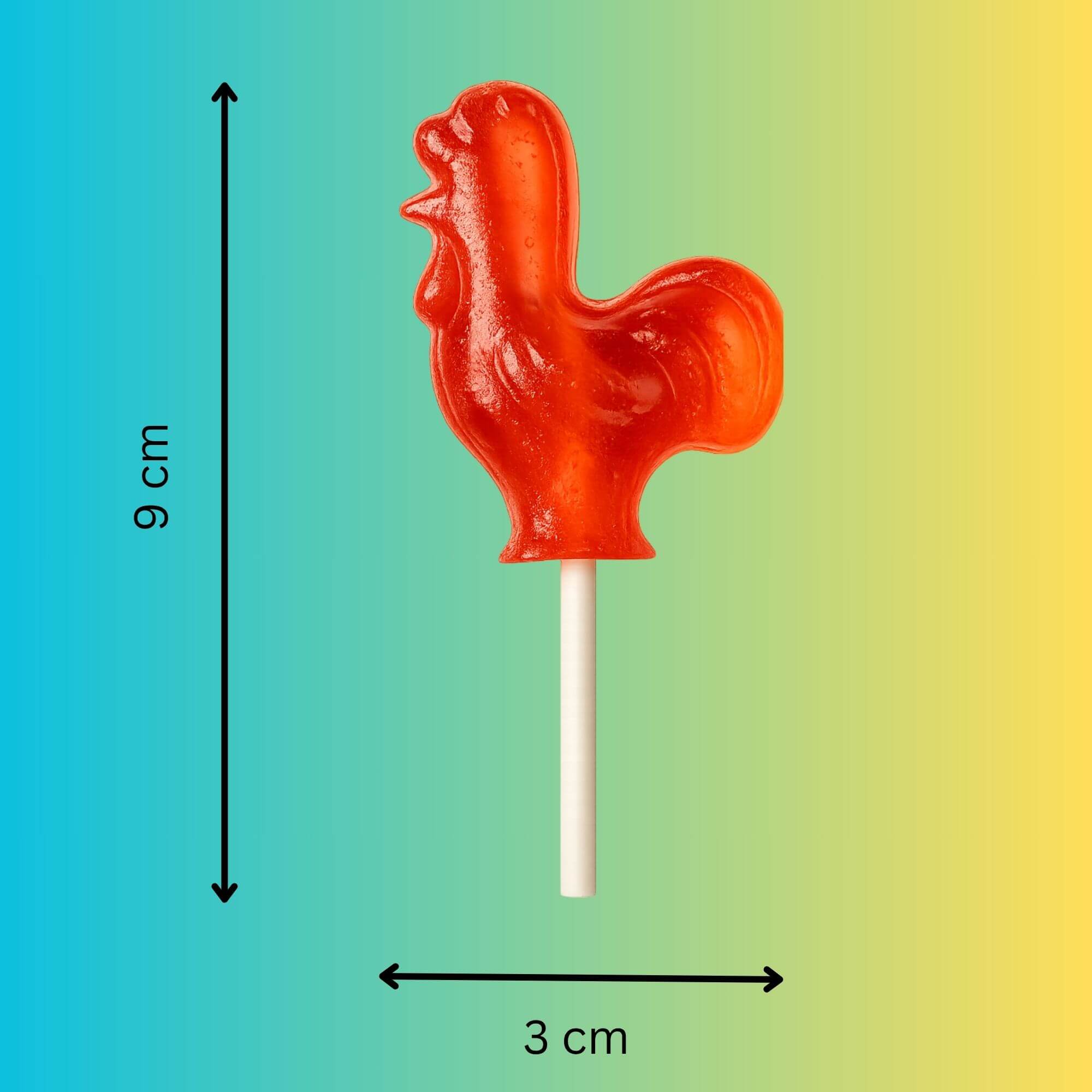 Lizak Lollipops Hahn 70 Stück