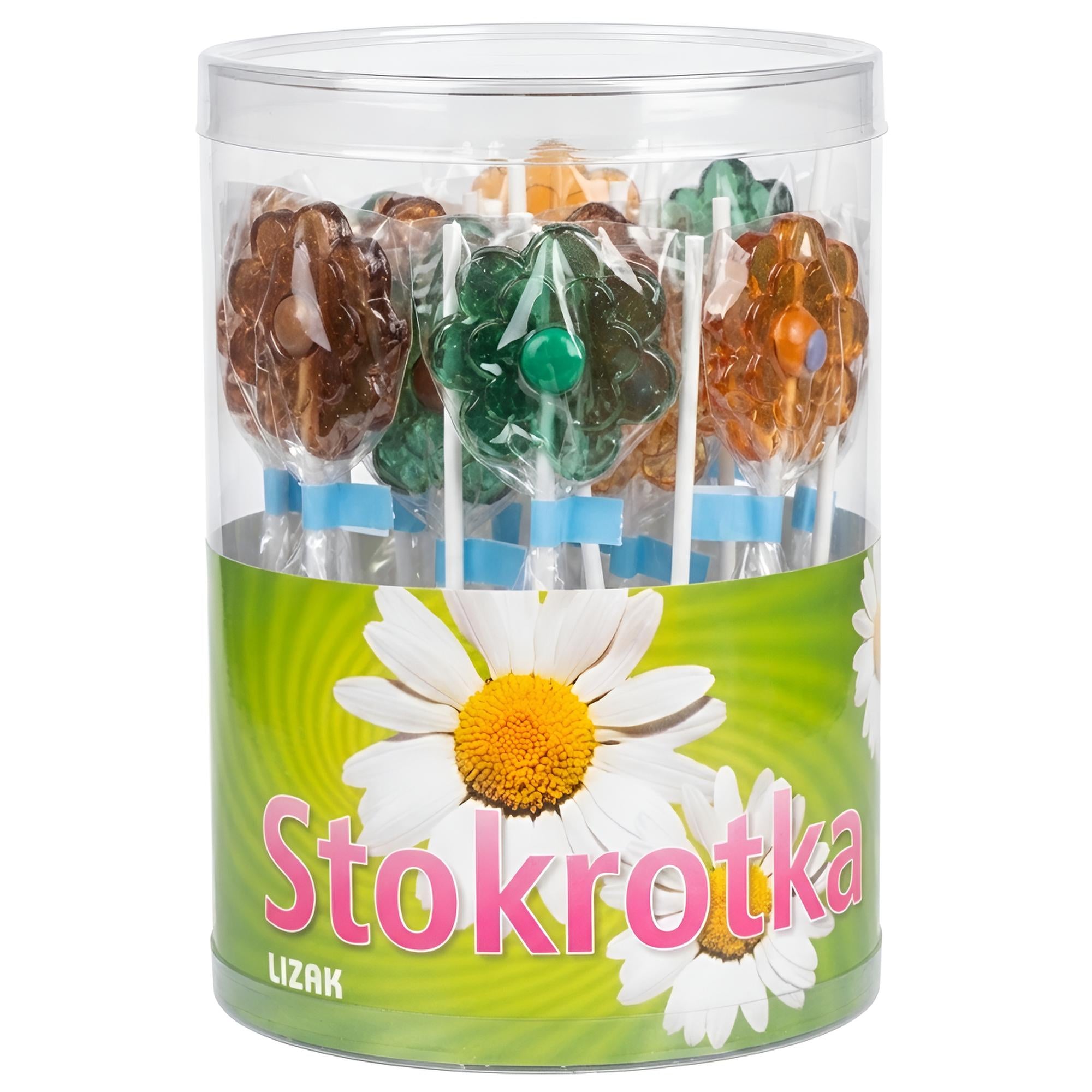 Lizak Lollipops Gänseblümchen 50 Stück