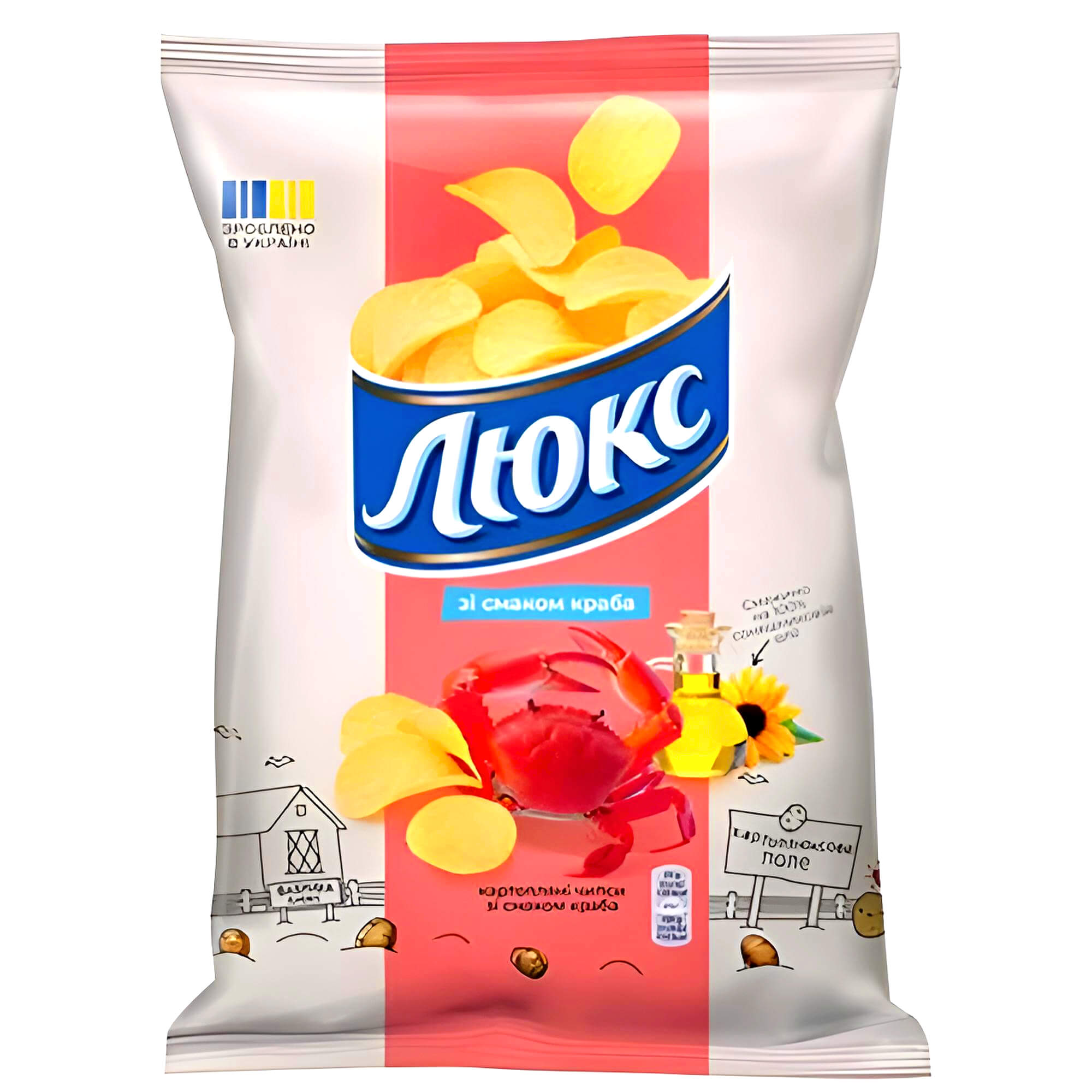 Lux Chips mit Krabbengeschmack 170g