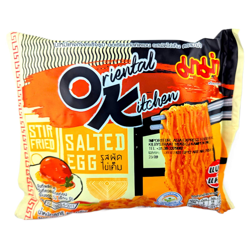 Mama OK gebratene Noodles gesalzene Eier 85g