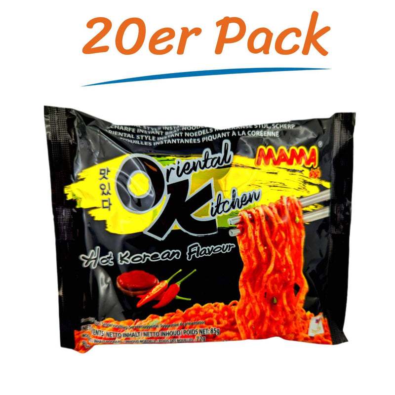 Mama OK Scharf koreanischer Art 20er Pack (20 x 85g)