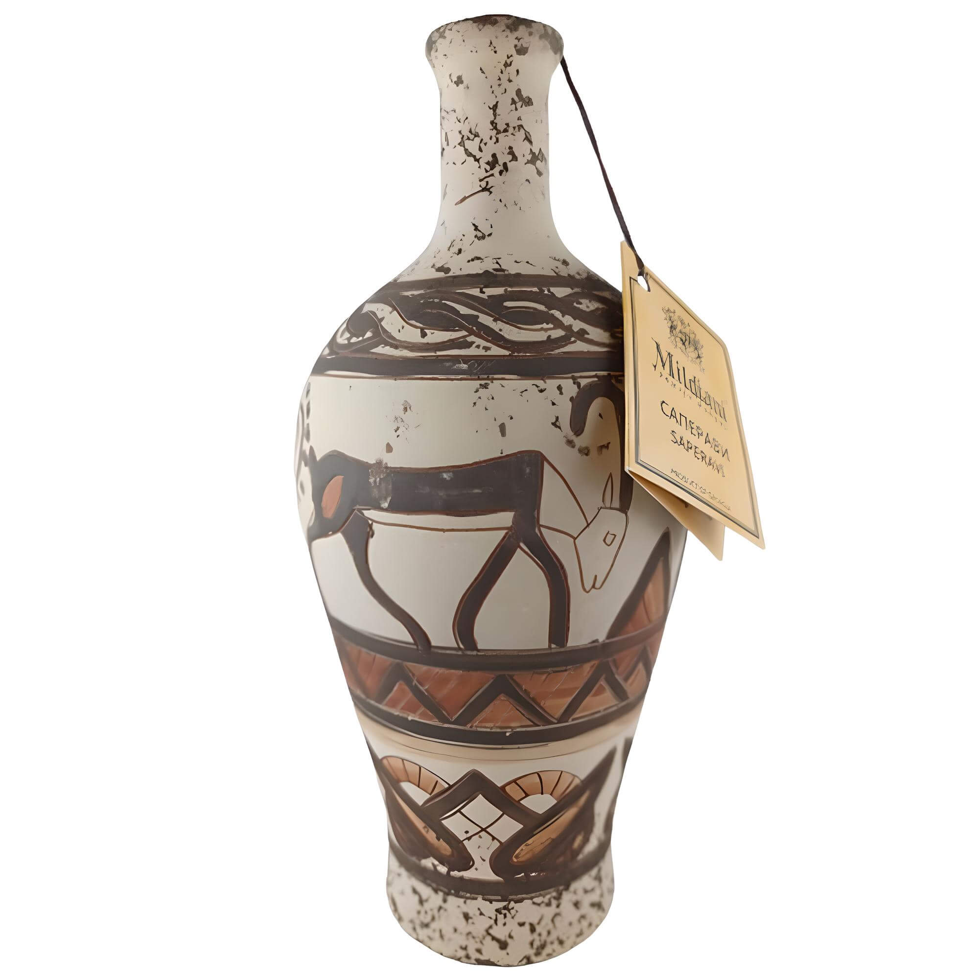 Mildiani georgischer Rotwein Saperavi Amphore Jagd Motiv 0,75L