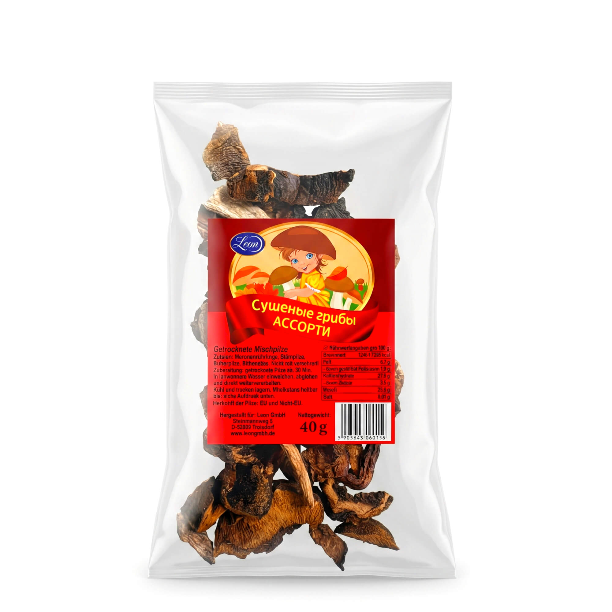 Mischpilze getrocknet 40g
