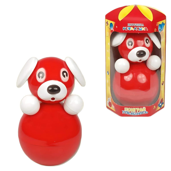 Stehaufpuppe Hund 15cm