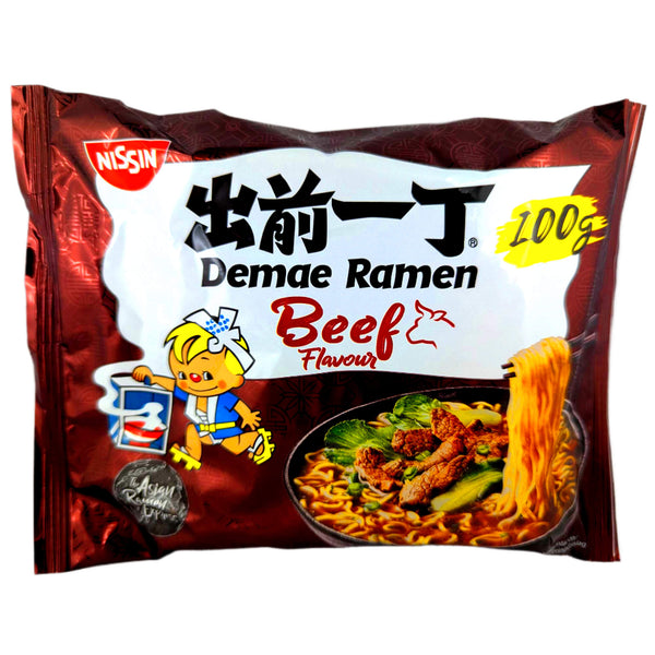 Nissin Instant Nudeln Beef 100g