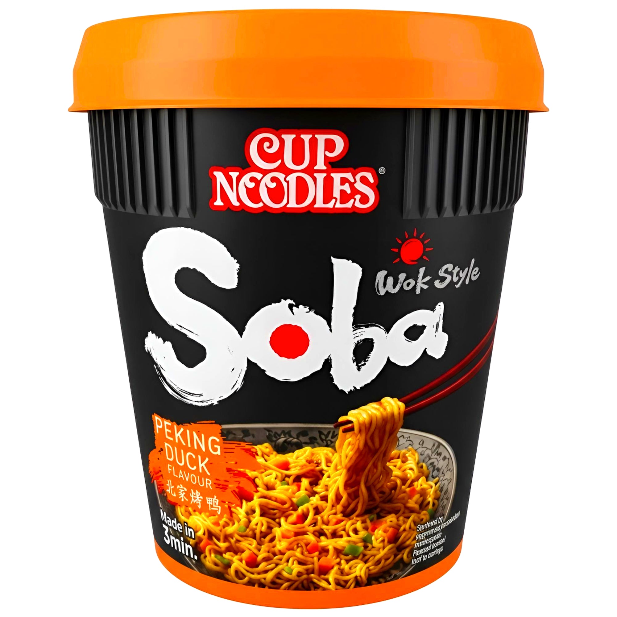 Nissin Soba Cup Noodles Wok Style Peking Duck 90g
