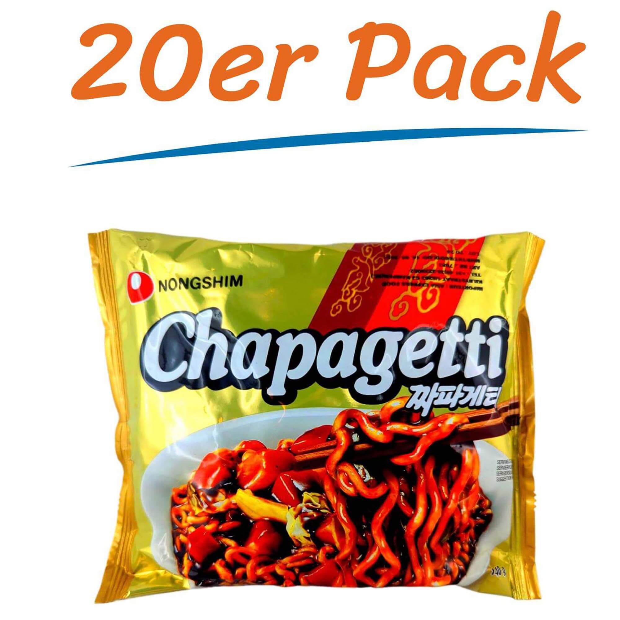 Nongshim Chapagetti Instant Nudeln 20er Pack (20x140g)