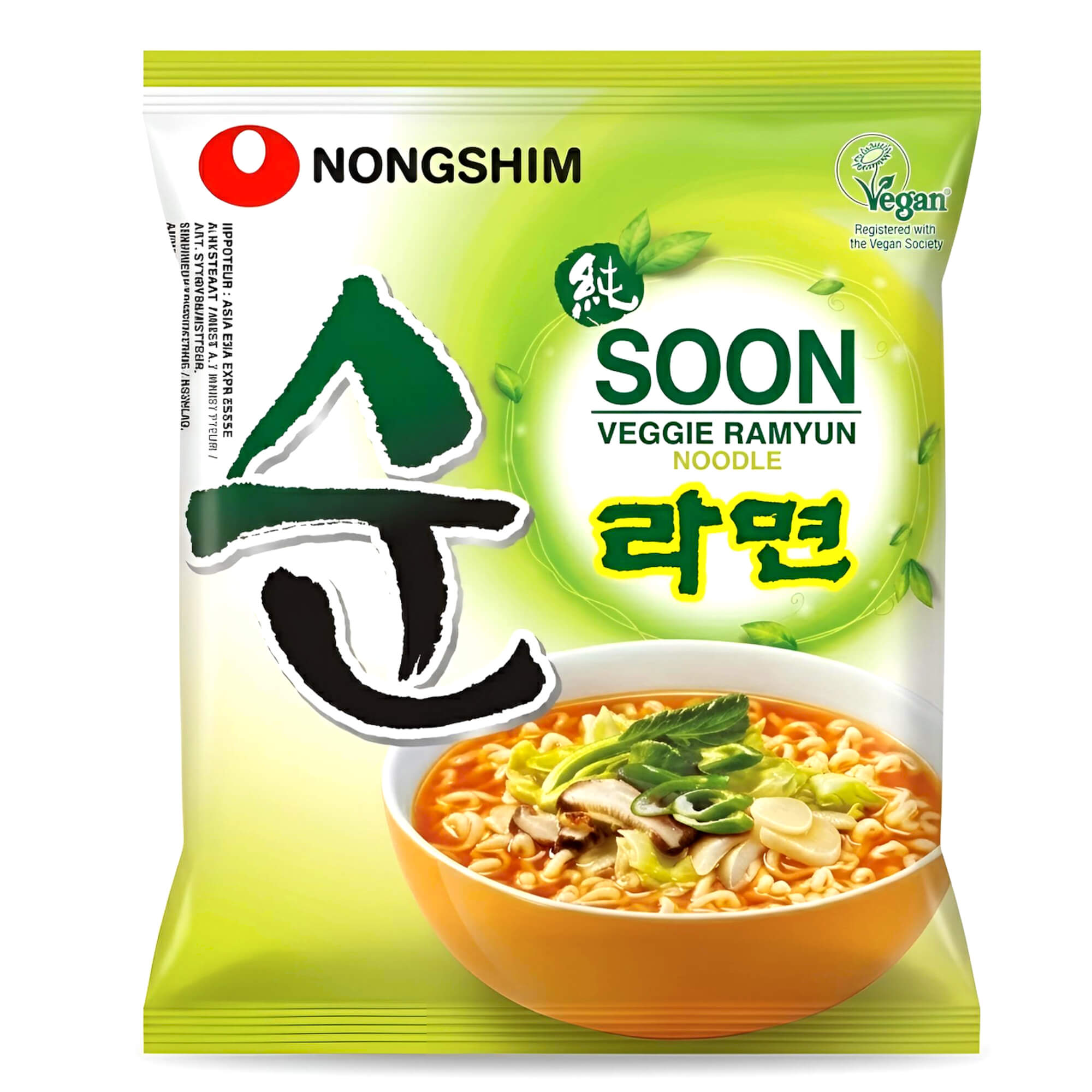 Nongshim Veggie Ramyun Instant Noodles 112g