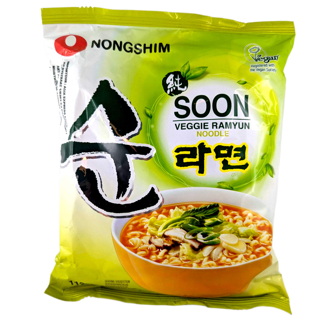 Pyongyang Instant Ramyun Nongshim Veggie Ramyun Instant Noodles 112g buy cheap online | ofmarkt.de