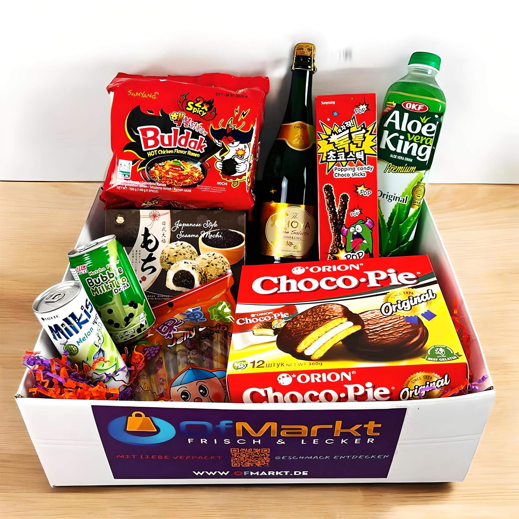 OFMARKT Asia Lebensmittel & Getränke Geschenkset #1