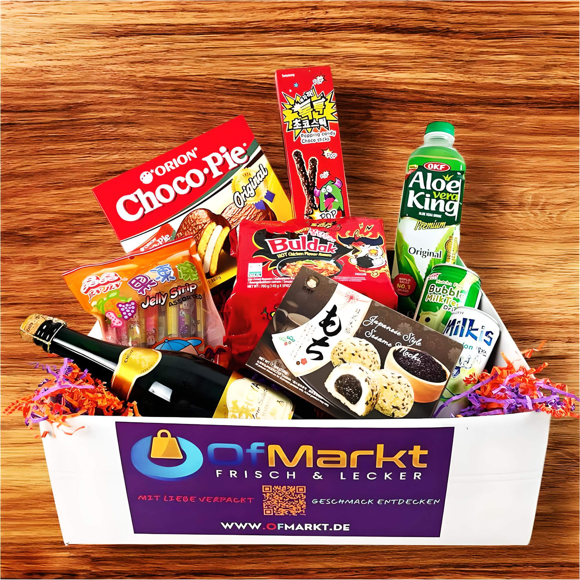 OFMARKT Asia Lebensmittel & Getränke Geschenkset #1