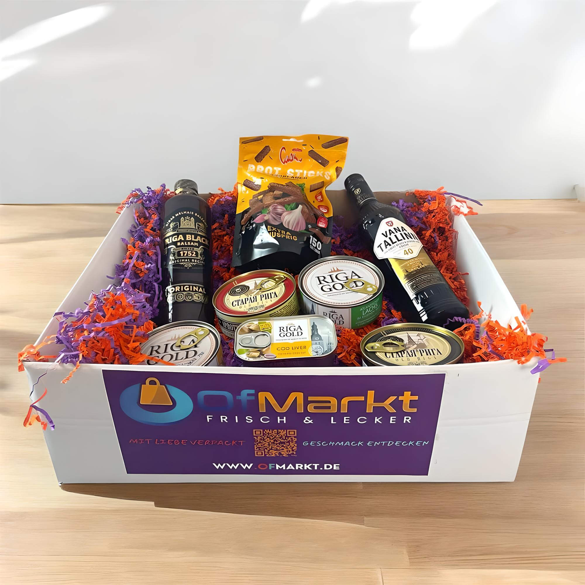 Lebensmittel & Getränke Geschenkset "Baltikum"