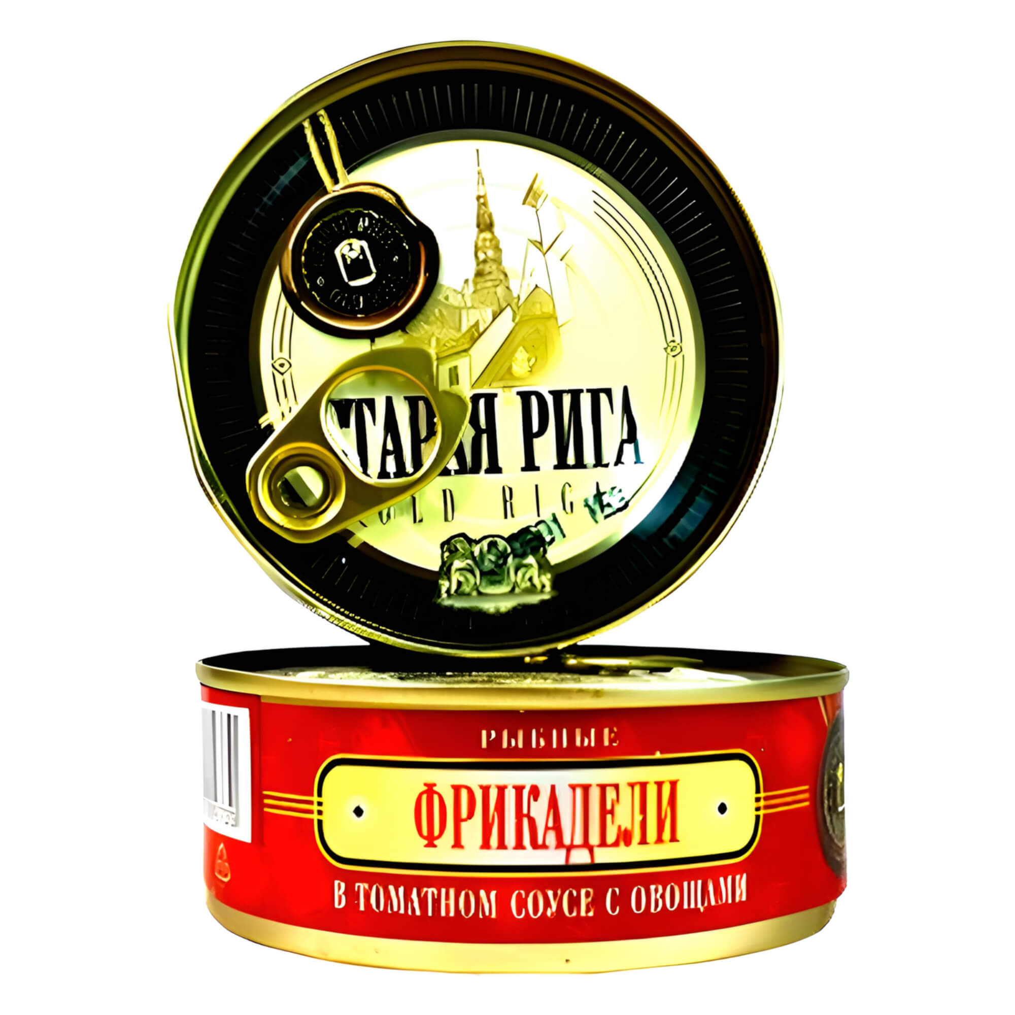 Old Riga Fischfrikadellen in Тomatensauce mit Gemüse 240g