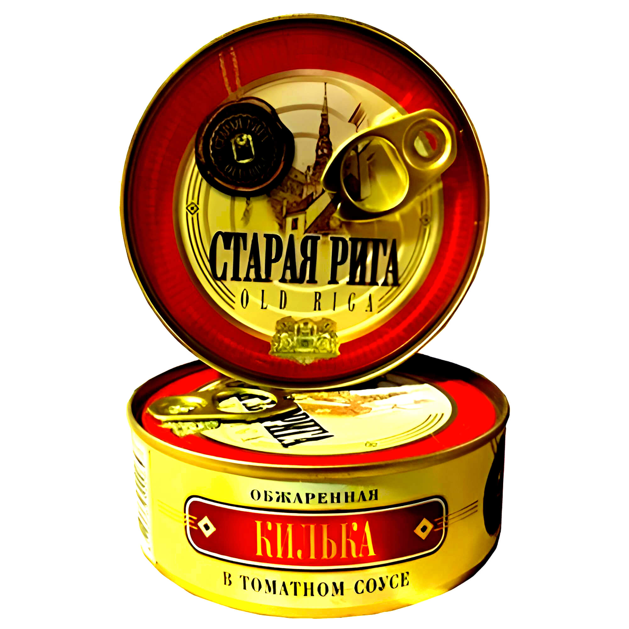 Old Riga Gebratene Kilka Sprotten in Tomatensauce 240g
