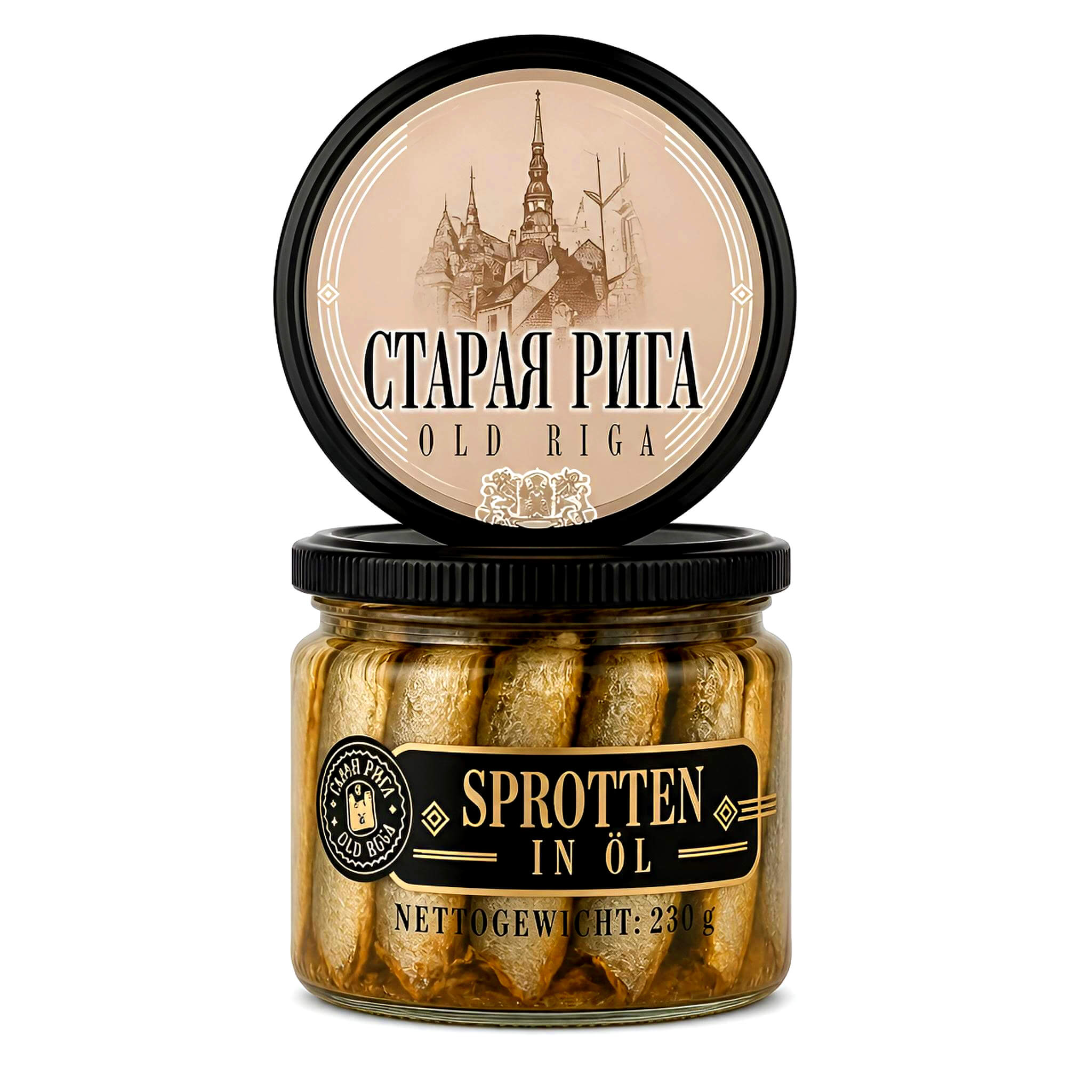 Old Riga Sprotten in Öl 250g
