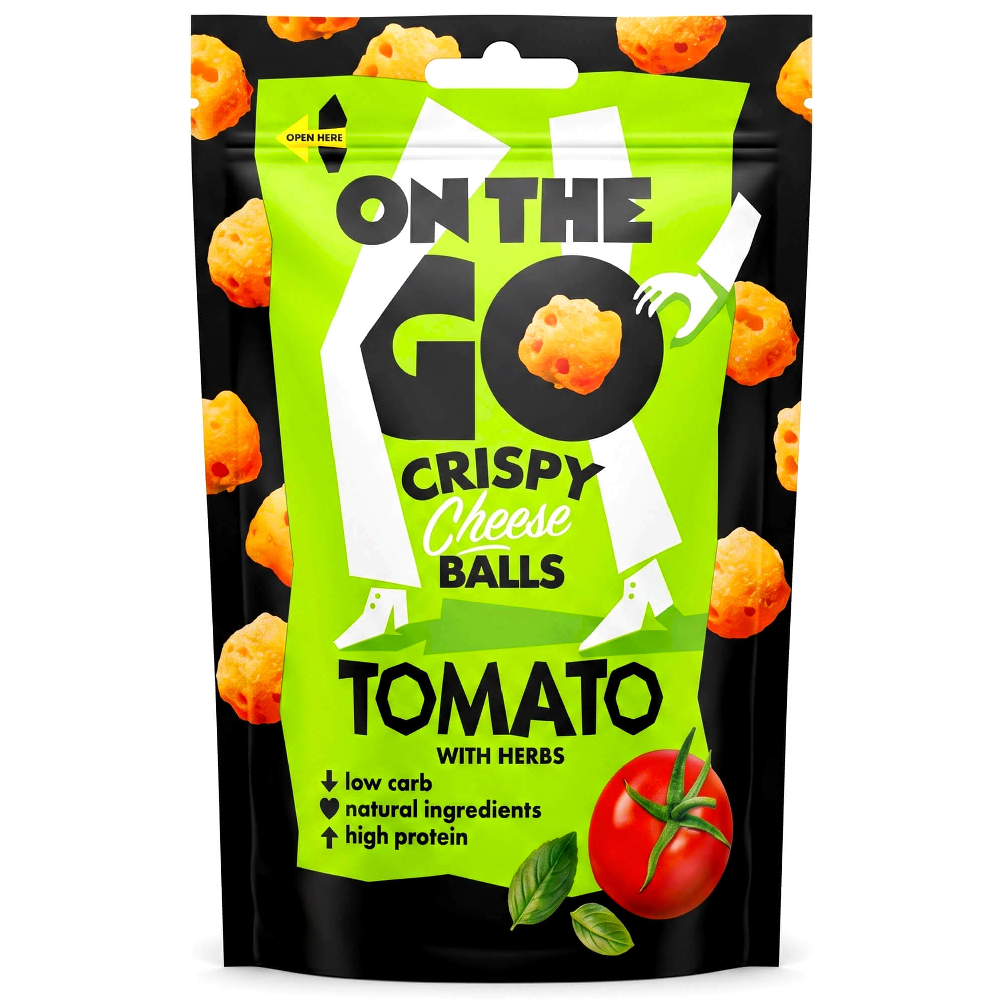 On The Go Käsekugeln Tomaten & Kräuter 30g