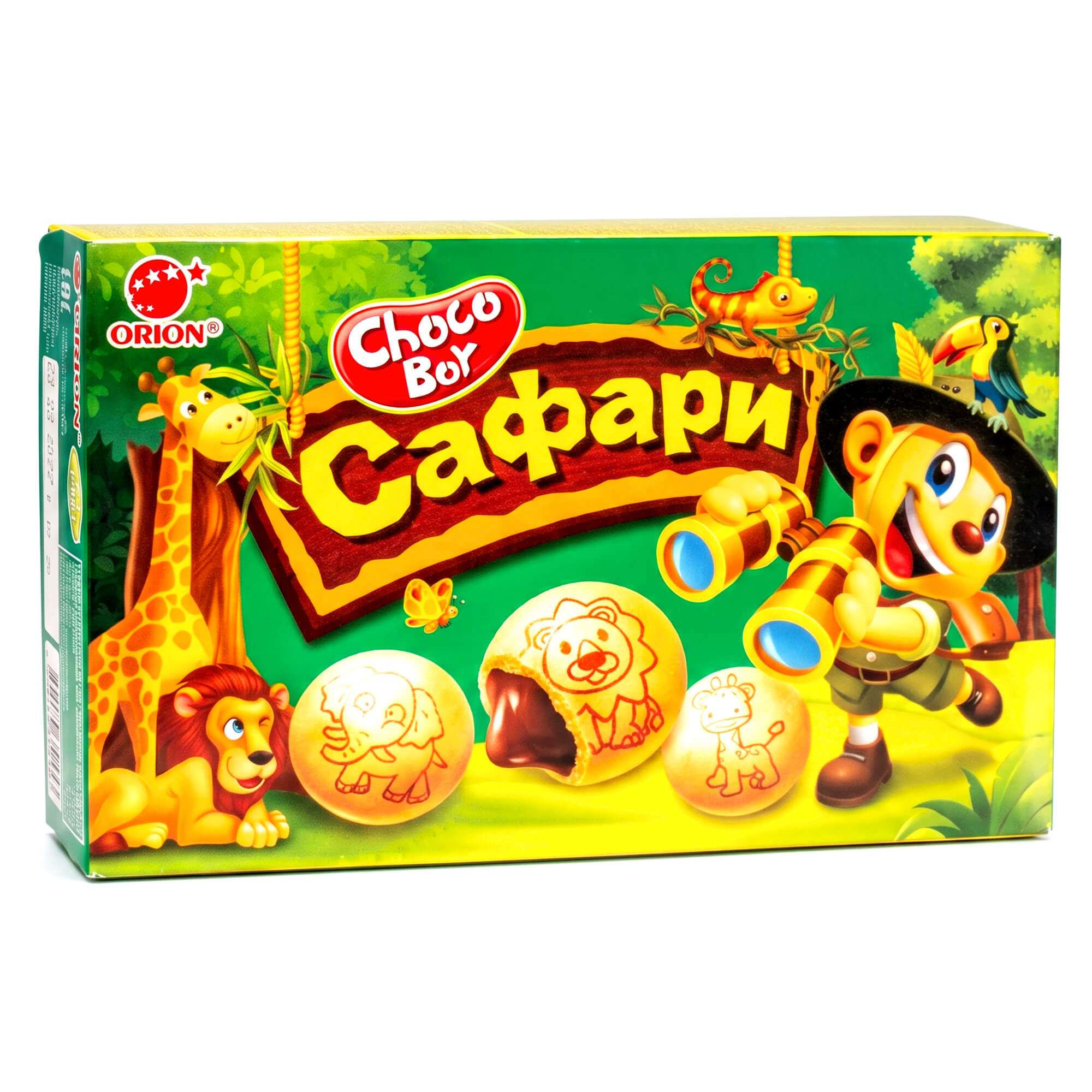 Orion Choco Boy Safari Kekse mit Schokolade 42g