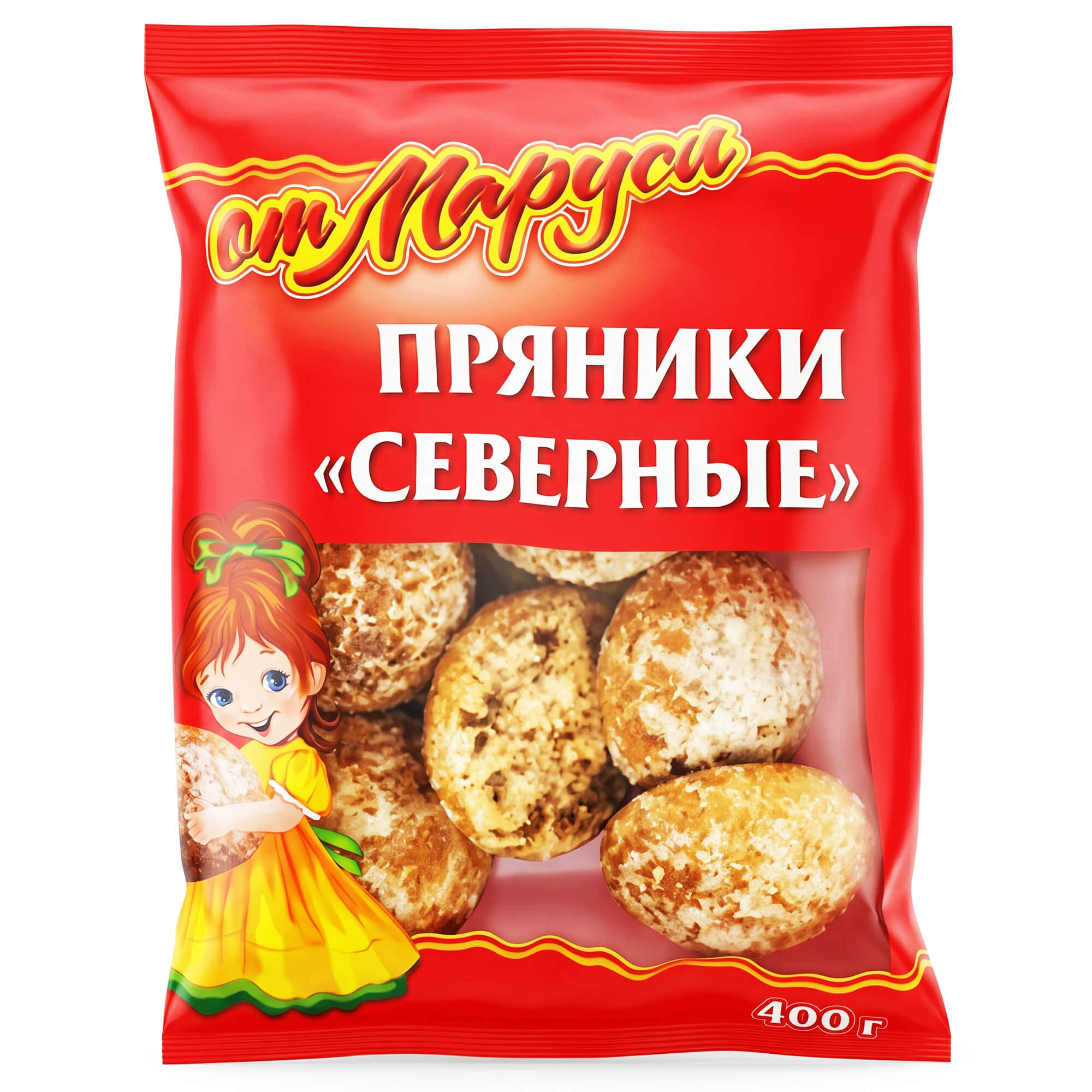 Ot Marusi Lebkuchen Prjaniki Sewernie mit Rumgeschmack 420g