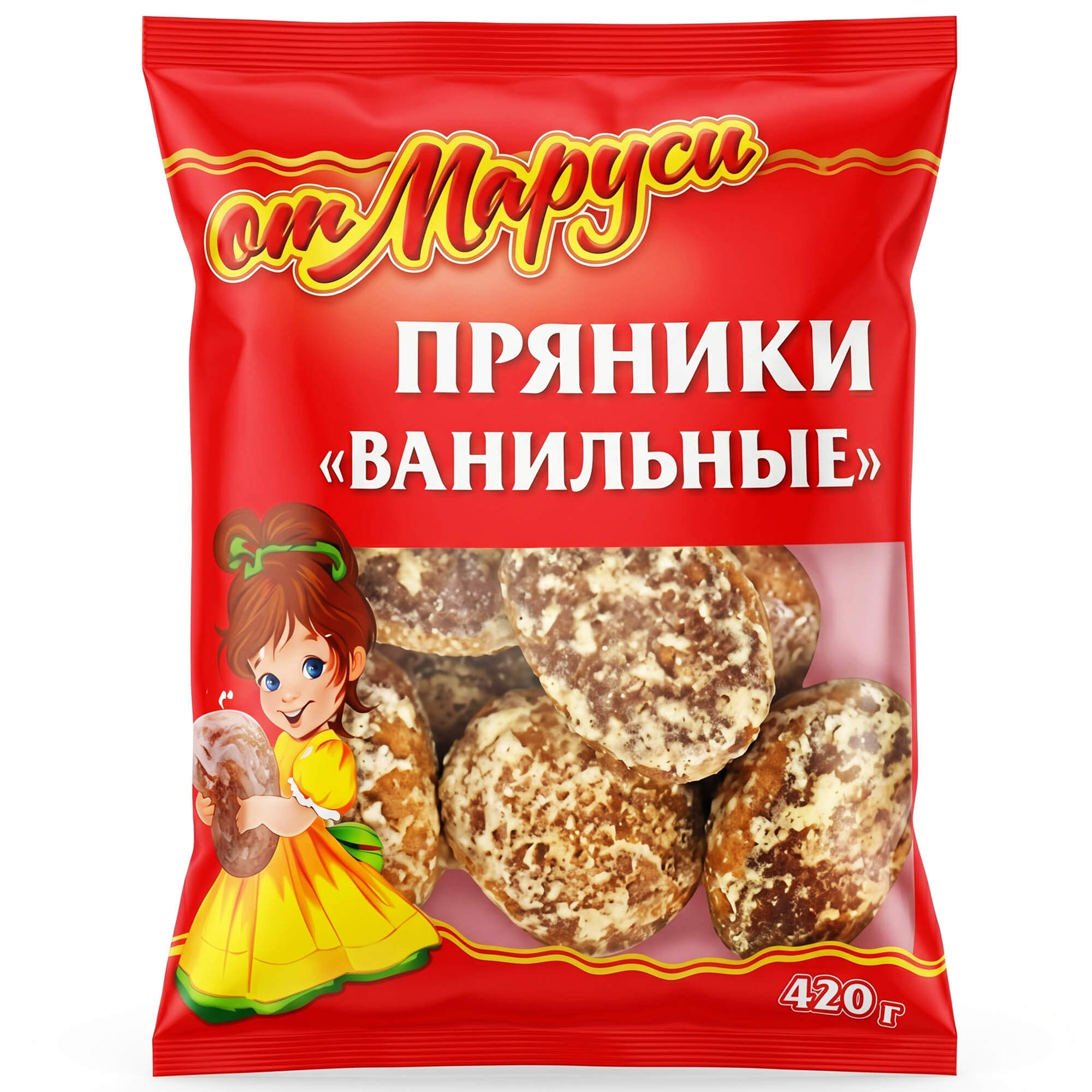 Ot Marusi Lebkuchen Prjaniki mit Vanillegeschmack 420g